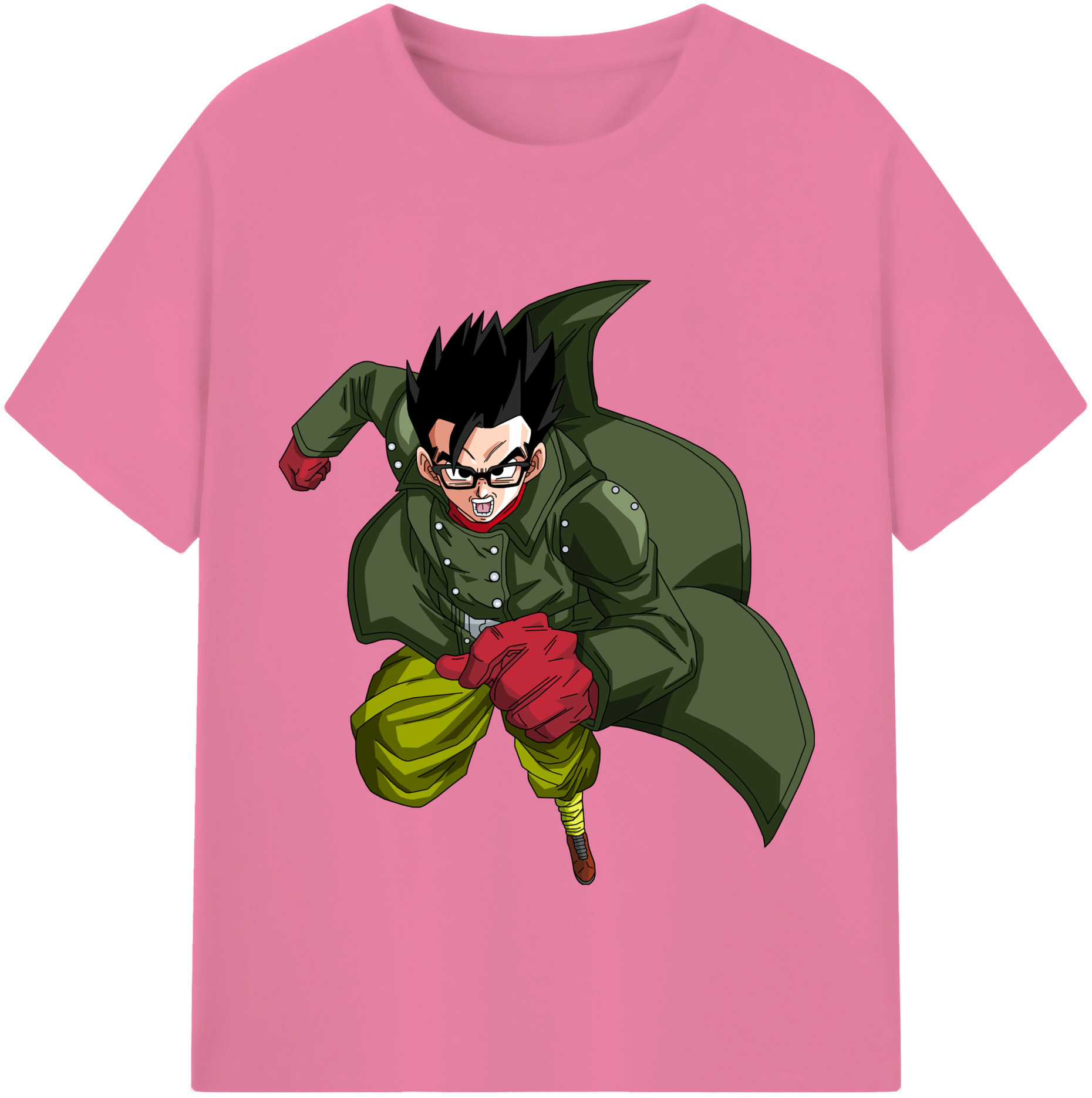 （画像用） ドラゴンボール 孫 悟飯（そんごはん）DRAGON BALL Son Gohan 綿100％半袖Tシャツ（フロントプリント）